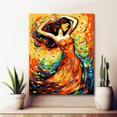 Elegant Dancer Painting by Numbers